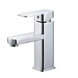 Modern Deck Mounted Black and Chrome Bathroom Faucet with Dual Temperature Mixer