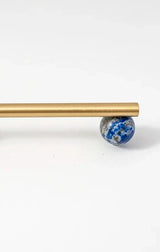 NordicLux Marble & Brass Cabinet Handles – Elegant Drawer & Cabinet Knobs in Scandinavian Design