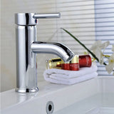 Matte Black Stainless Steel Bathroom Sink Faucet with Single Handle Hot and Cold Mixer