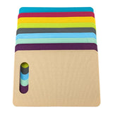 SliceMate – Non-Slip, Multi-Color Plastic Cutting Board Set
