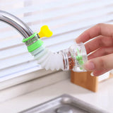 EcoStream 360 – Universal Faucet Aerator with 360° Rotation & Water-Saving Function
