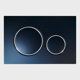 Empyreal Dual-Flush Plate – Modern Stainless-Style Upgrade for Geberit Sigma Toilets