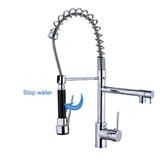 WaterSaver Premium Faucet Shut-Off Attachment – 360° Swivel Aerator with Stop Button