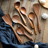 EcoWood – Luxury Wooden Cookware Set with Storage Bucket