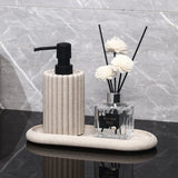 CeramiPure Studio Creative Ceramic Soap Dispenser – Elegant Bathroom Accessory for Home & Hotel