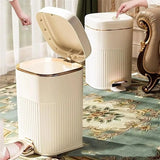 SilentStep Luxury Step Trash Can – 8L / 10L – 8L / 10L Stylish Pedal Bin with Lid for Bathroom, Kitchen & Office