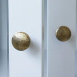 Vintage Hand-Hammered Brass Handles – Bronze Furniture Pulls for Cabinets & Drawers