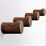 NordicWood Minimalist Wall Hook – Premium Beech & Walnut Wood Hanger