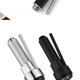 WaterSaver Premium Faucet Shut-Off Attachment – 360° Swivel Aerator with Stop Button