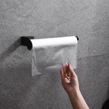 LUXROLLO – Self-Adhesive Stainless Steel Toilet Paper Holder (Extended & Drill-Free)