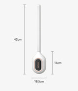 AromaBrush – Magnetic Scented Toilet Brush with Wall Mount (Silicone & Drill-Free)