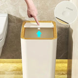 FreshGuard 10L Odor-Free Trash Can – Modern & Space-Saving Design for Kitchen and Bathroom