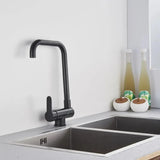 Foldable 360° Swivel Kitchen Faucet with Dual Spray Modes and Hot and Cold Mixer