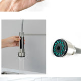 WaterSaver Premium Faucet Shut-Off Attachment – 360° Swivel Aerator with Stop Button