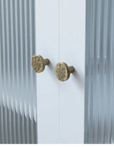 Vintage Hand-Hammered Brass Handles – Bronze Furniture Pulls for Cabinets & Drawers