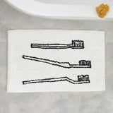 SoftStep Luxe Non-Slip Bath Mat – Absorbent Velvet Rug for Bathroom, Living Room & Bedroom