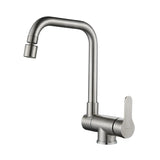 Foldable 360° Swivel Kitchen Faucet with Dual Spray Modes and Hot and Cold Mixer