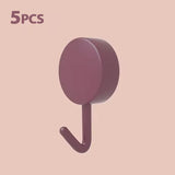StickMate Self-Adhesive Wall Hooks – Strong Multipurpose Hooks, No Drilling (5/10 Pack)