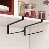 HangEase – No-Drill Paper & Towel Holder for Cabinet Doors