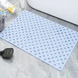 AquaGuard Square Non-Slip Shower Mat – Suction Cups, Quick-Drain, Massage & Safety for Bathroom and Shower