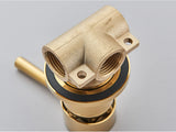Dual Function Shower Mixer Valve Black Chrome – Concealed Brass Hot Cold Control | Diverter Valve | Modern Bathroom Fixture