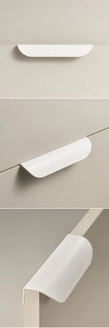 HeritageCurve Brass Cabinet Pull – Antique Shell-Design Drawer & Cabinet Handle (2.52” Center-to-Center)