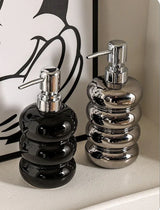 PureCeram Luxe Ceramic Soap Dispenser – Elegant Bottle for Bathroom, Kitchen & Hotel