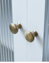 Vintage Hand-Hammered Brass Handles – Bronze Furniture Pulls for Cabinets & Drawers
