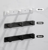 SteelLine Stainless Steel Wall Coat Rack – Multi-Purpose Hooks for Jackets, Bags & Hats