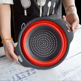 FlexiDrain – Collapsible Silicone Washing & Draining Basket