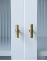Vintage Hand-Hammered Brass Handles – Bronze Furniture Pulls for Cabinets & Drawers