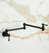 RoyalPour – Luxury Wall-Mount Gold Pot Filler Faucet | Stylish & Functional