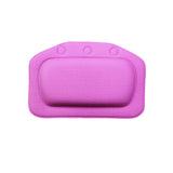 SpaRelax Soft Bath Pillow – Comfortable Neck Support Pillow with Suction Cups