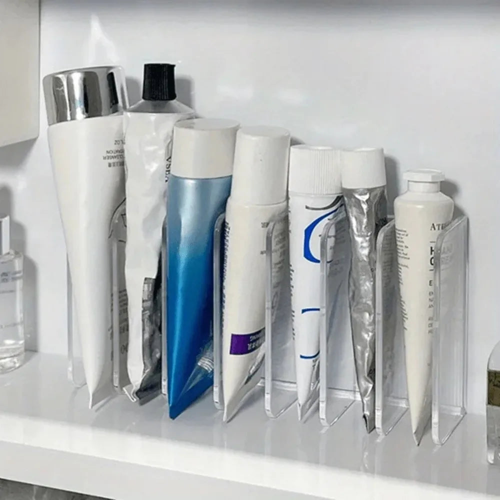 ClearView Organize 7-Compartment Transparent Cosmetic & Office Organizer