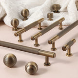 VintageBrass European Brass Handles – Elegant Bronze Cabinet & Drawer Pulls
