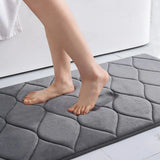 UltraSoft Memory Foam Bath Mat Rug – Non-Slip Absorbent Bathroom Carpet | Quick Dry | Machine Washable Comfort