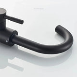 Contemporary Black Nickel Stainless Steel Bathroom Faucet with 360 Degree Swivel Spout and Single Lever Control