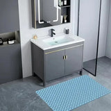 AquaGuard Square Non-Slip Shower Mat – Suction Cups, Quick-Drain, Massage & Safety for Bathroom and Shower