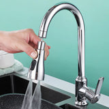 FlexStream 720 – 360°/720° Swivel Kitchen Faucet Attachment with 3 Spray Modes