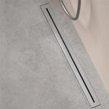 LuxDrain Premium Linear Shower Drain – 304 Stainless Steel Floor Drain for Bathroom & Shower (30/40/50 c