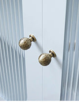 Vintage Hand-Hammered Brass Handles – Bronze Furniture Pulls for Cabinets & Drawers