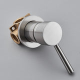 Dual Function Shower Mixer Valve Black Chrome – Concealed Brass Hot Cold Control | Diverter Valve | Modern Bathroom Fixture