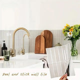 TileLux – Peel & Stick Wall Tiles | Self-Adhesive Stickers (5 / 10 / 20 Pieces)