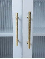 Vintage Hand-Hammered Brass Handles – Bronze Furniture Pulls for Cabinets & Drawers