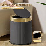 CleanPro Rectangular Push-Button Trash Can – Sleek, Hygienic & Modern Waste Bin for Home and Office