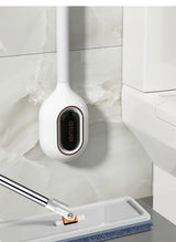 AromaBrush – Magnetic Scented Toilet Brush with Wall Mount (Silicone & Drill-Free)