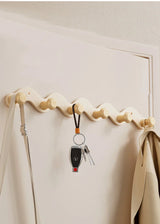 RuralHook Aluminium Wall Hooks – 6-Piece Boarable Rack for Towels, Clothes & Accessories