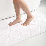 UltraSoft Memory Foam Bath Mat Rug – Non-Slip Absorbent Bathroom Carpet | Quick Dry | Machine Washable Comfort
