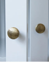 Vintage Hand-Hammered Brass Handles – Bronze Furniture Pulls for Cabinets & Drawers