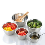 SteelNest – Stainless Steel Mixing Bowls Set for Kitchen, Camping & Outdoor